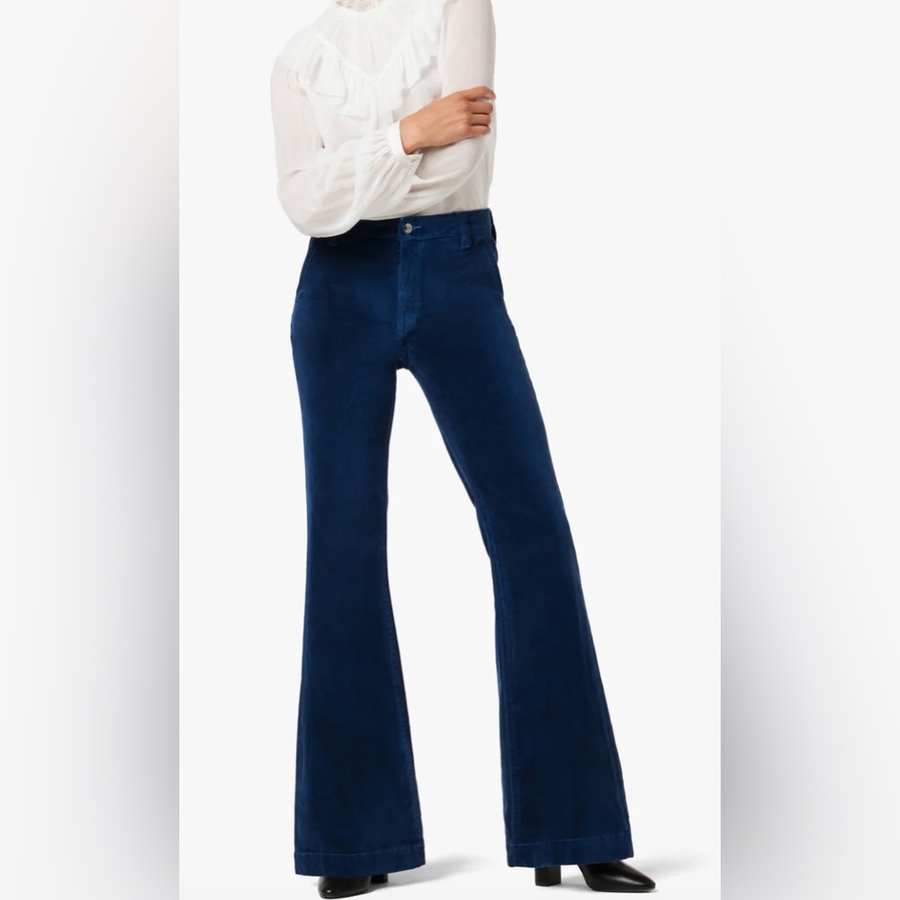 Joe’s Jeans The Molly High Rise Flare Trouser Jeans in Velvet NWT - Picture 2 of 14
